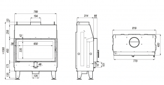 wkład DEFRO IMPULS ME wymiary